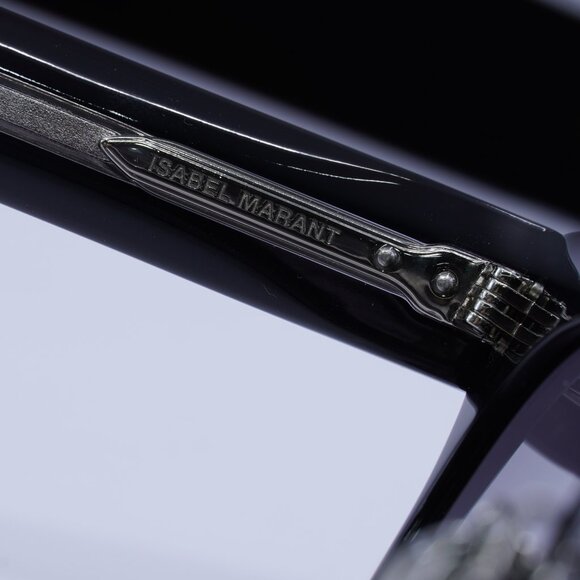 🕶️New Isabel Marant IM0002/S 0807 9O Sunglasses - Black Frame, Grey Lenses - Picture 8 of 10